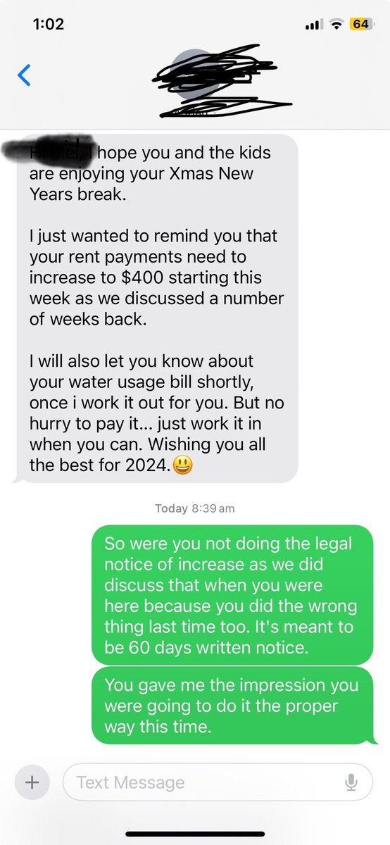 purplepingers's tweet image. u/AggravatingAd1810 on r/shitrentals asked their landlord to give them a legal rent increase notice instead of a text message. Instead, the landlord raised the rent another $50 out of spite. 
#shitrentals