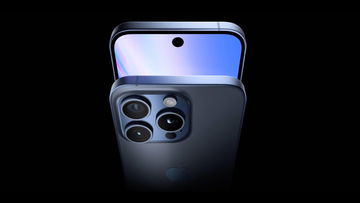 appltrack's tweet photo. EXCLUSIVE first look at iPhone 16 Pro based on leaks and rumors 👀

📺 Larger 6.3/6.9-inch displays
🏝️ Smaller Dynamic Island
⏺️ All-new capture button for video
📸 5x telephoto lens on both models
🔋 Battery life improvements
🏃‍♂️ A18 Pro chip

Renders by @concept_central. https://t.co/Fx34afx2Os