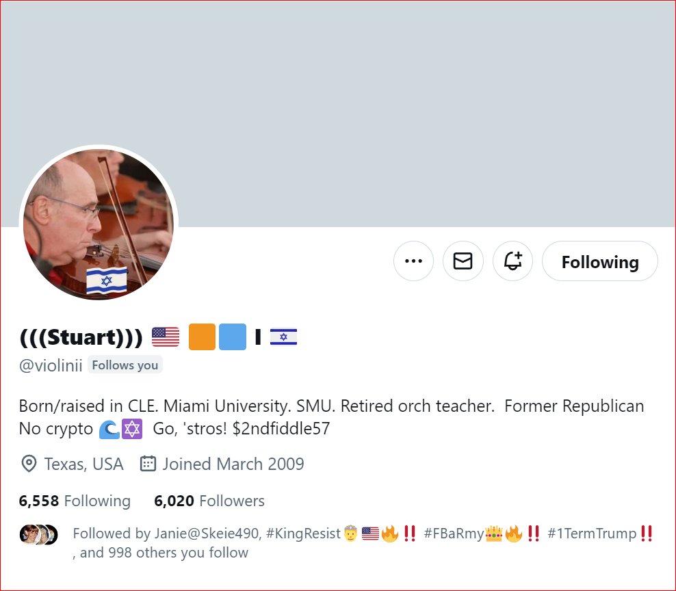Our good friend Stuart <a href="/violinii/">🌮(((Stuart))) 🇺🇲 🟧🟦 I 🇮🇱</a> managed to knock down his 6K milestone.  Let us all celebrate, congratulate, and help him grow further into this blue community.  He's good people. Very well done, Stuart. Here's your certificate.