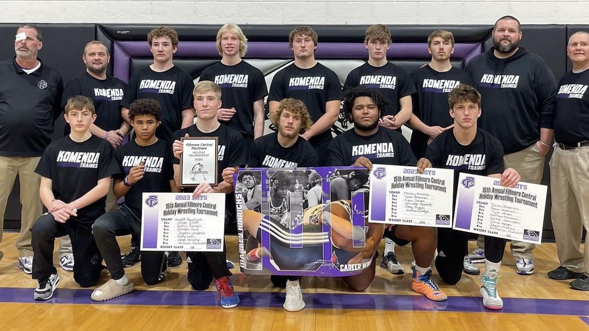 NEBwrestle's tweet photo. Class C Holiday Recap
Wrestlers/Freshmen of the Week: Bodie Hochstein and Brock Goebel
Team of the Week: Fillmore Central ⬇️

https://t.co/MZ2HduQOAr https://t.co/DGmvAqrMAD