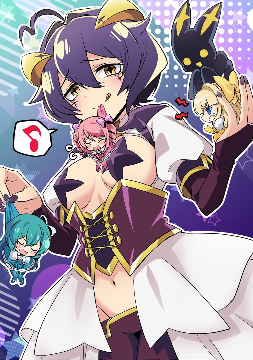 NicDotNic's tweet photo. I'm absolutely Gushing Over Gushing Over Magical Girls!!! #まほあこ #まほあこアニメ https://t.co/Nslwn3bFct