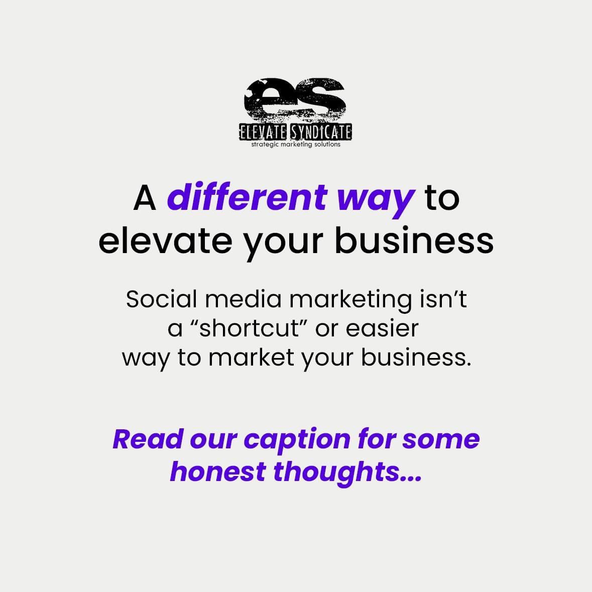 Elev8Syndicate's tweet photo. 2024... no better time than now to elevate your digital equity. 📱💡#SocialMediaMarketing isn't a shortcut; it's a strategic journey. We take the burden off your hands, managing your digital presence to amplify your brand's voice at a fraction of traditional marketing costs. https://t.co/cuRLOKtkbB