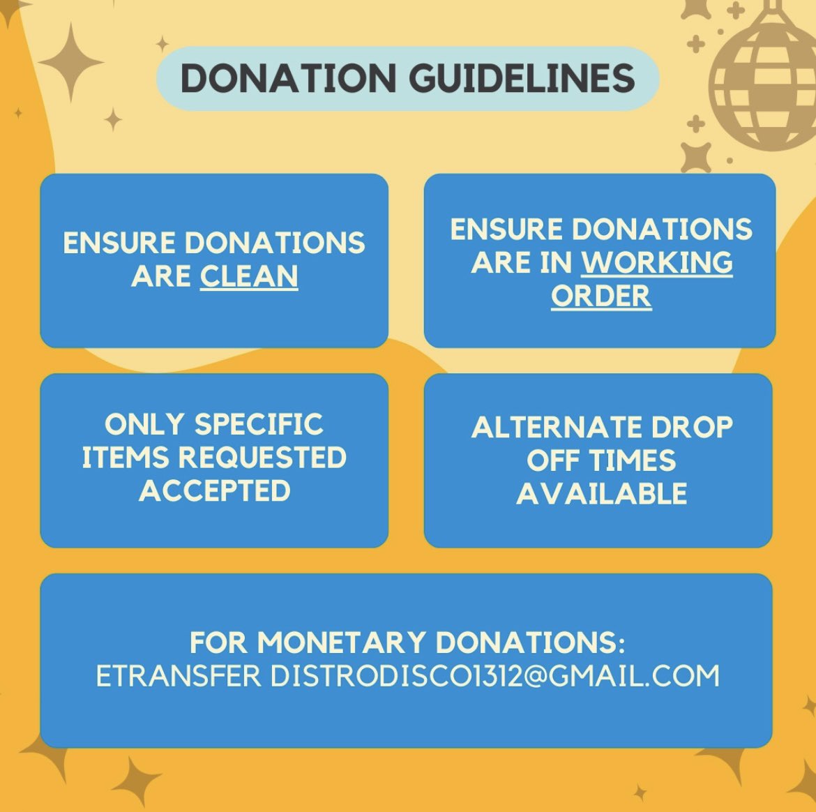 Prioritizing rain gear, high quality ponchos, warm clothing, and umbrellas 🌧️☔️🩶

Please READ OUR WISH LIST THOROUGHLY and check out our
CONTRIBUTION INFO post to help guide your contributions and DM if you still have questions!! 🫶🫶🫶

2/2 #MutualAid