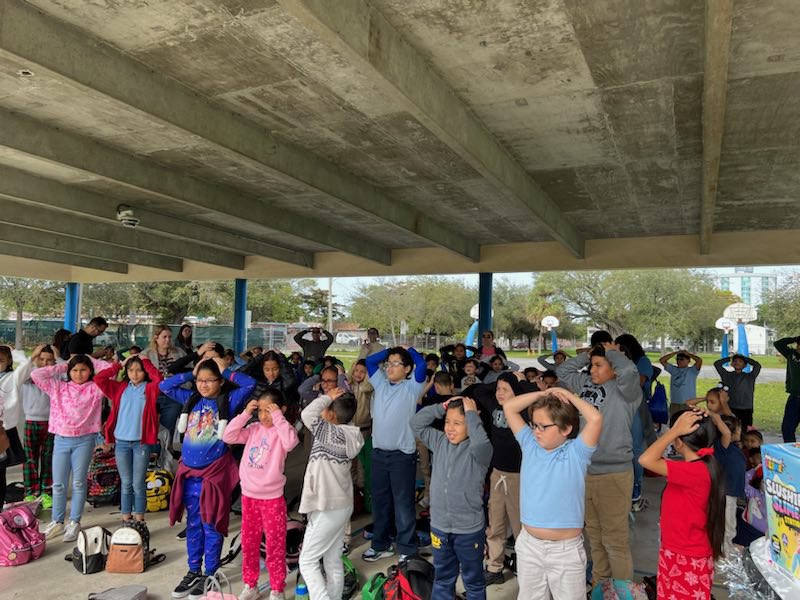 On day two of Winter Break Academy, we had s'more learning, s'more prizes, and s'more fun! What a sweet treat after a vigorous game of Dr. Lumpkin Says (because who is Simon anyway). Even Dr. Lewis stopped by for the fun! <a href="/ComstockSchool/">Comstock Elementary</a> <a href="/maya_poets/">Maya Angelou Elementary</a> <a href="/santaclaraes/">santaclaraes</a> <a href="/MDCPSCentral/">Central Region</a>
