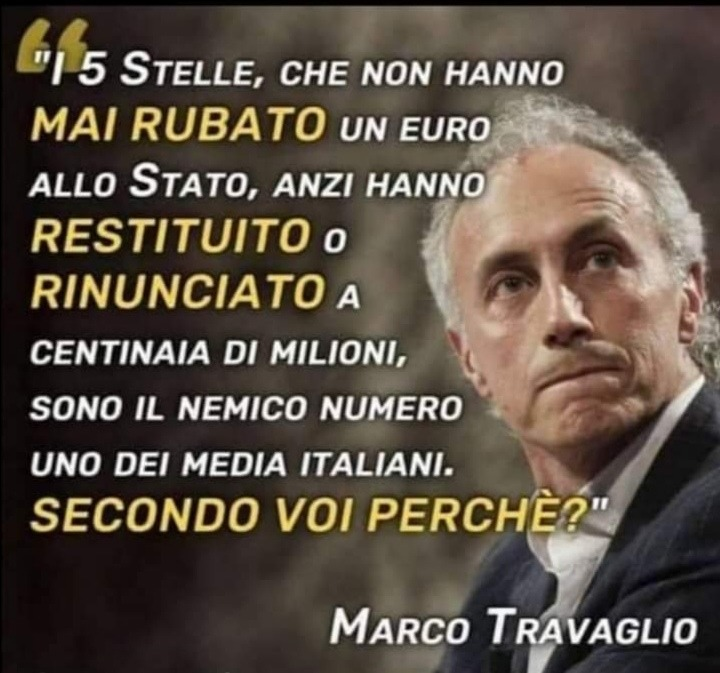 La politica alla rovescia..
#dallapartegiusta