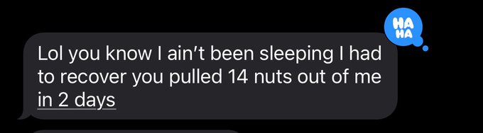 14 nuts is CRAZY!!!! https://t.co/2V5fKZ5cmt