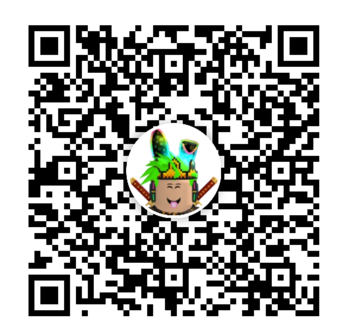Tylercoolguybe1's tweet photo. @KreekCraft Scan this code if want to trade with me on roblox https://t.co/JVpLWTt6Wt