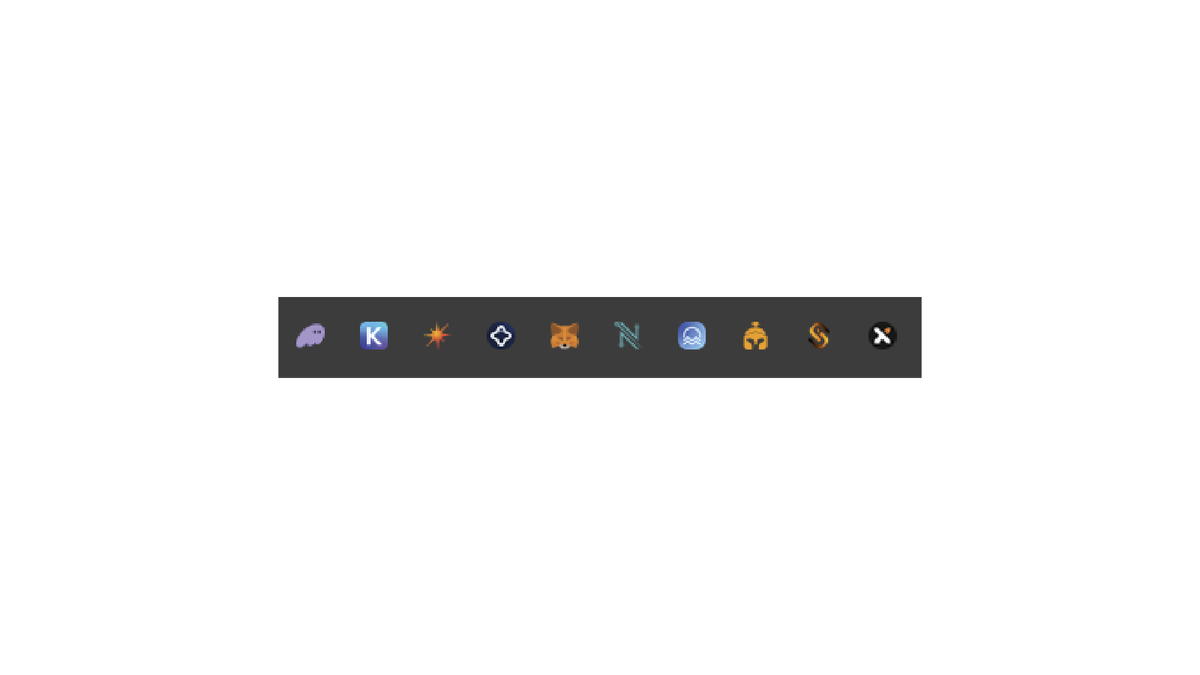 "What it feels like to be a multichain maxi."

Collecting gym badges.