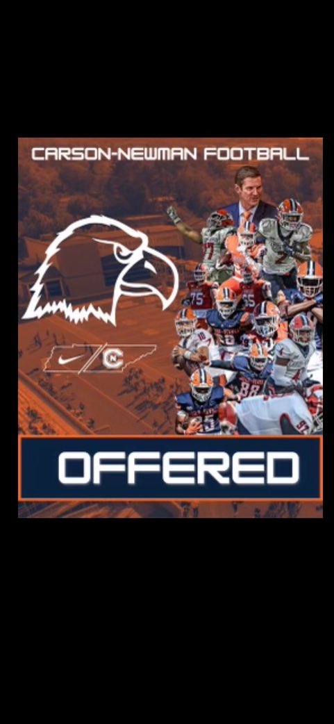 Nigel Gay (@nigelgay_) on Twitter photo After a great conversation with <a href="/CoachAGoss/">Antonio Goss</a>, I am blessed to say that I’ve received an offer to Carson-Newman University💙🧡 After a great conversation with <a href="/CoachAGoss/">Antonio Goss</a>, I am blessed to say that I’ve received an offer to Carson-Newman University💙🧡