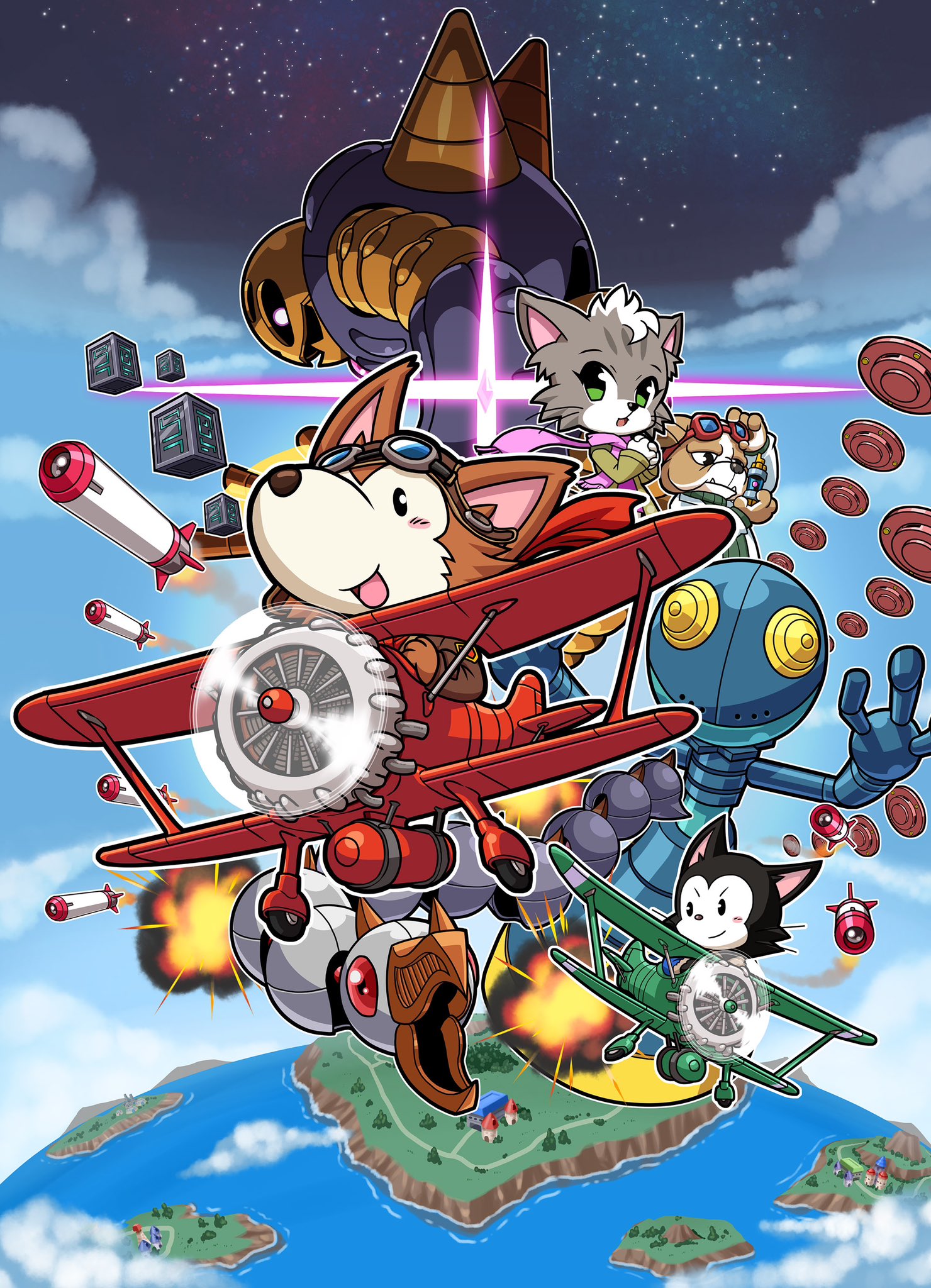 ホーギーヒューwithフレンズ+焔龍聖拳シャオメイ ホーギーヒューwithフレンズ＋焔龍聖拳シャオメイ