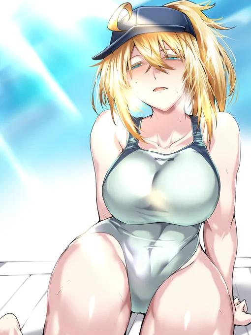 水着のヒロインXXさん