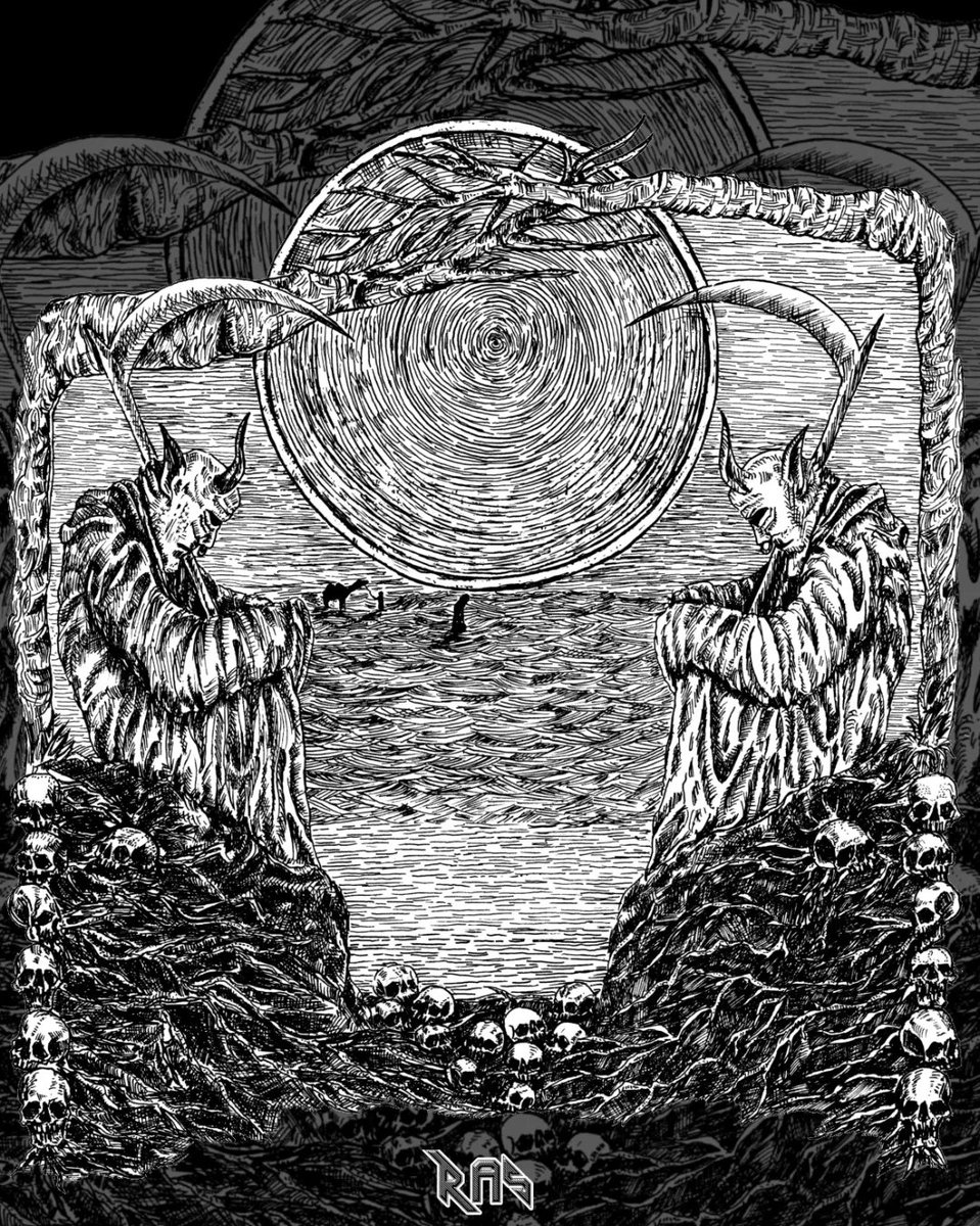 ManGimbal1's tweet photo. Artwork available for sale🔥🔥🔥
Ready for comission!!
.
.
.
#illustration #deathmetal #deathmetalart #blackdeath #blackart #blackmetal #morbidart #darkart #darkartist #darkillustration #artwork #design #skullart #artworkforsale #designforsale #horrordesign #mysticaldesign https://t.co/9bDS5o5qhE
