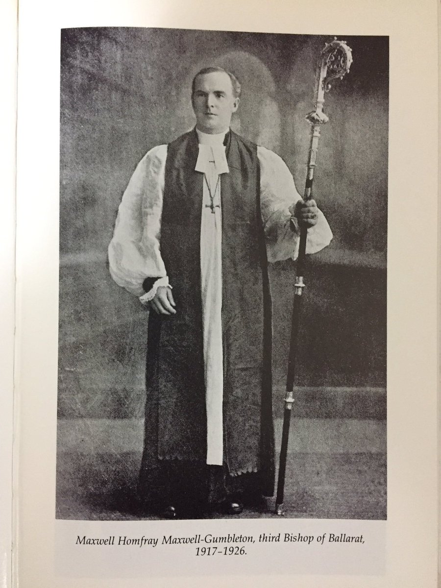 AustAnglican's tweet image. 4 January 1917: the Rt Revd Maxwell Homfray Maxwell-Gumbleton (1872-1952) installed and enthroned @CCCathballarat as third Bishop of Ballarat. #anglican @ballaratang #107years
