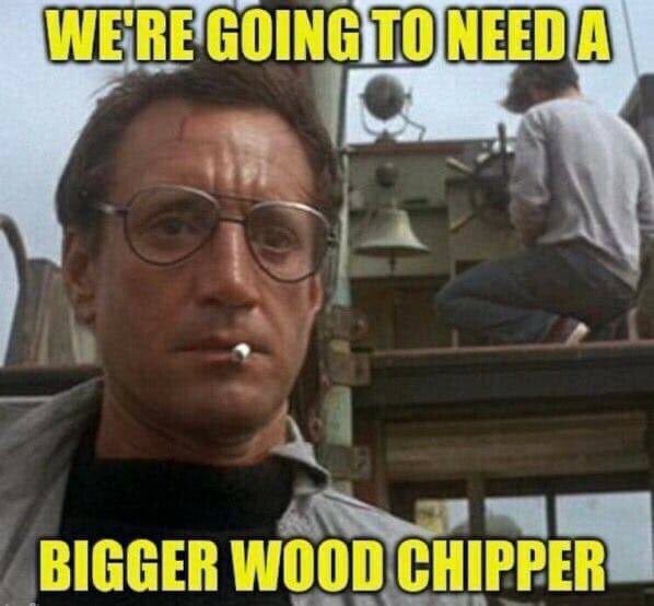 Get the fucking wood chippers ready.   I said MORE! #epsteinlist #killallpedos #pedoisland #clinton