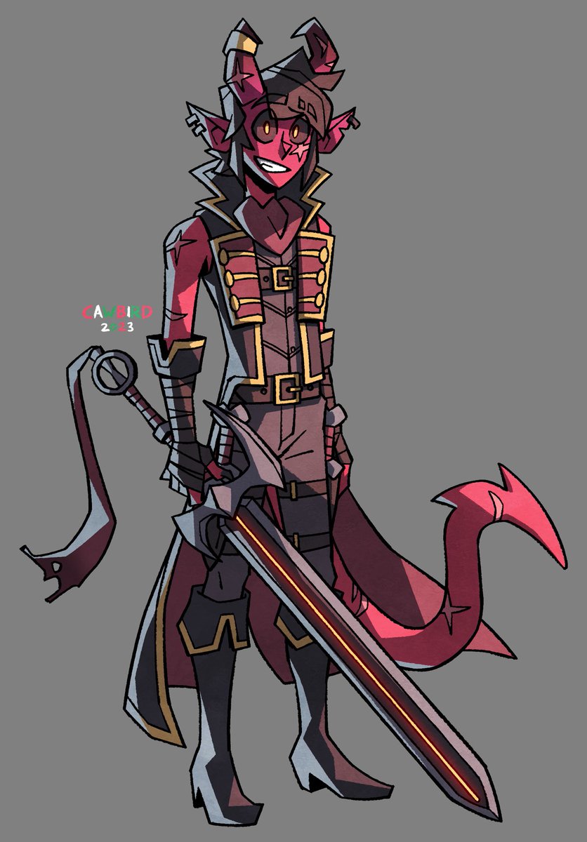 The last piece I did for 2023 for a secret santa art trade with <a href="/Dylan_Langmaid/">Dylan Langmaid</a>