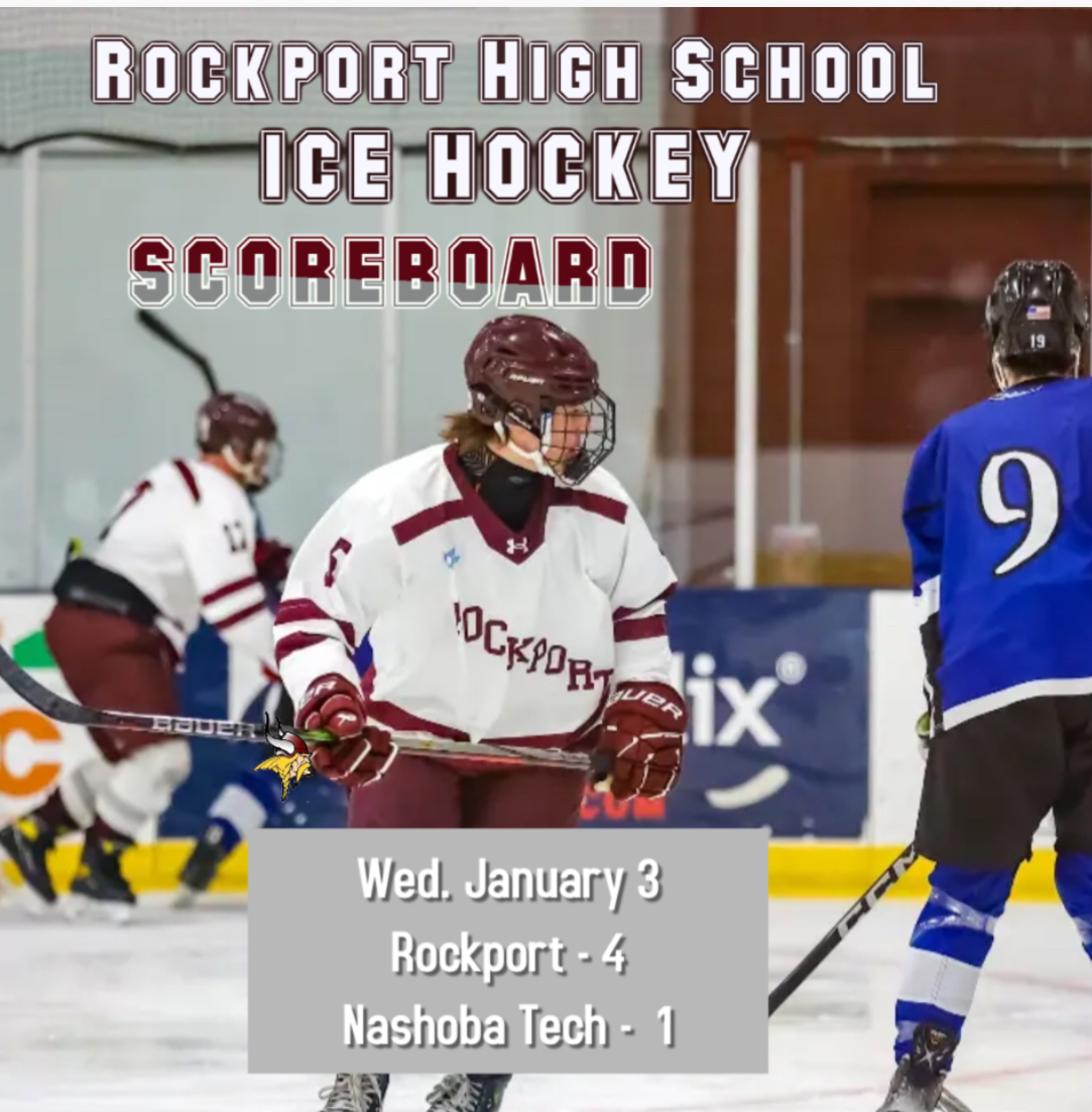 RKPT_Athletics's tweet photo. Boys Hockey Final Score: Rockport 4 Nashoba Tech 1 

@hwathleticdept
@ihstigers
@MEHornets https://t.co/HBiaZJxJ8o