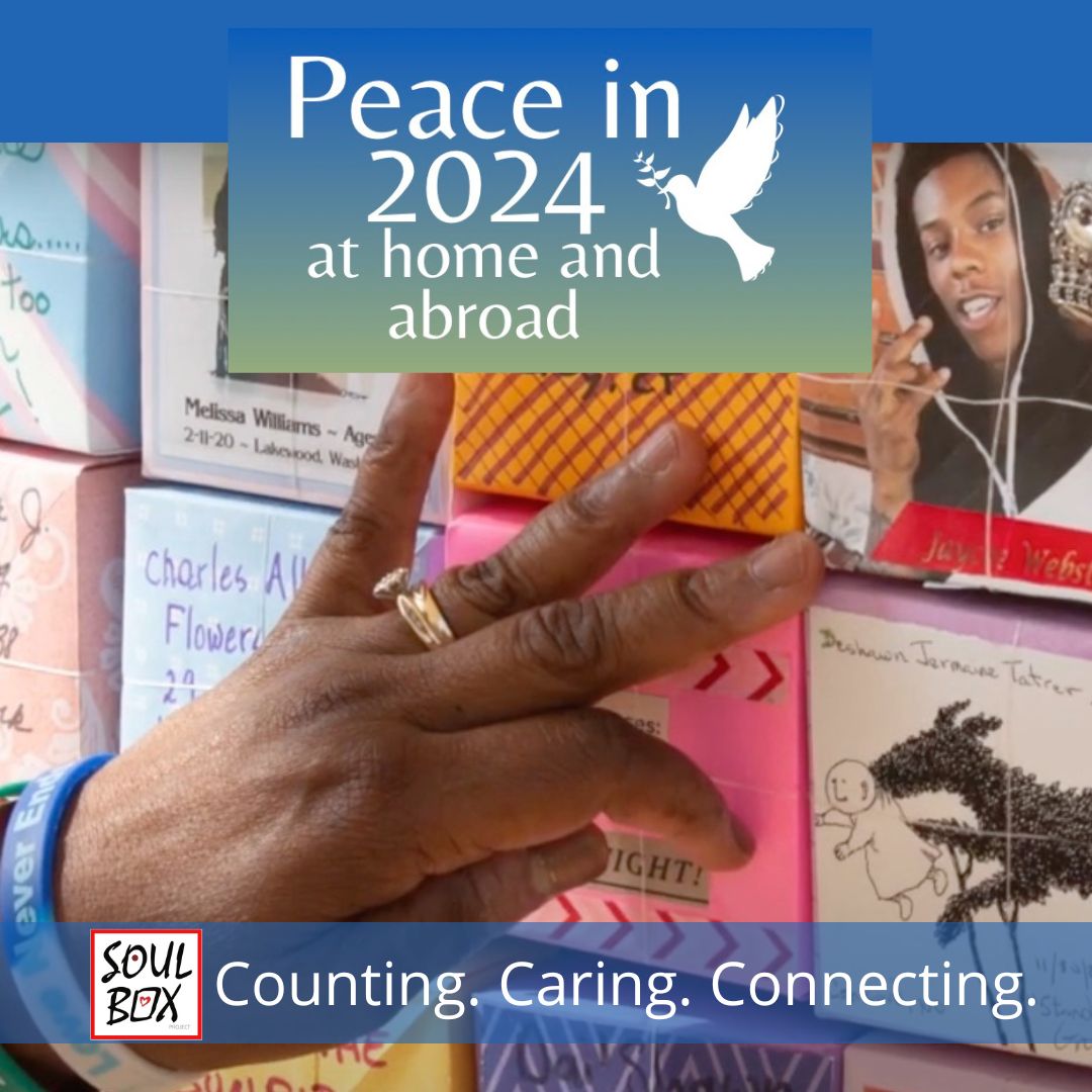SoulBoxProject's tweet image. So many are working tirelessly to make this happen. The Soul Box Project continues to provide dramatic visual support to help save more lives in 2024.
 
Join in! SoulBoxProject.com
#gunviolenceprevention  #ThisLossWeCarry #Peace in 2024