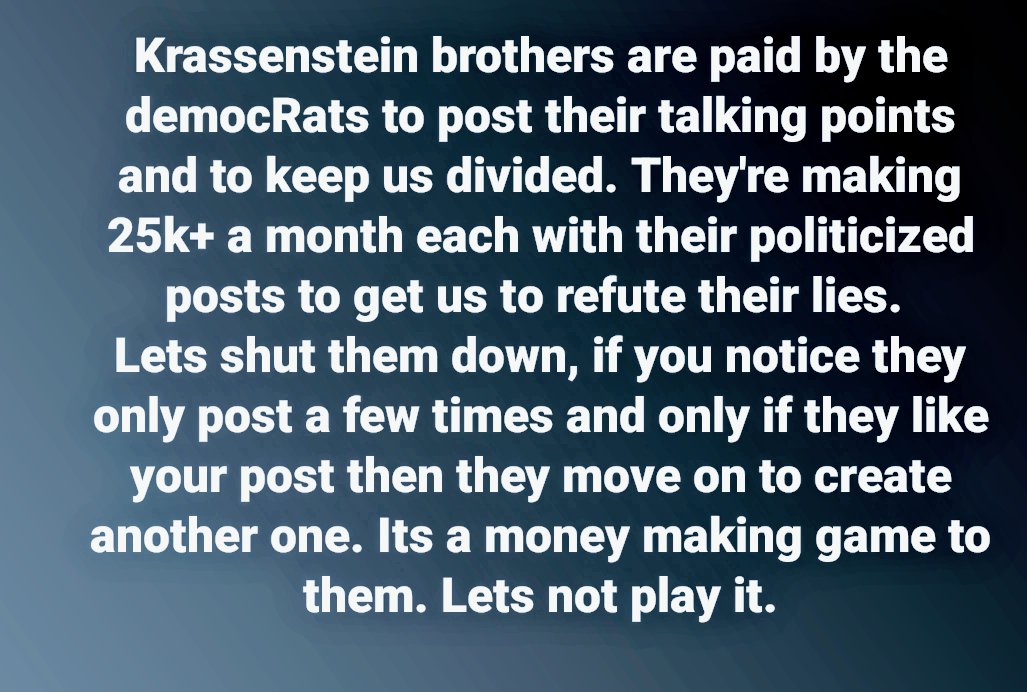 ULTRAMAGA66's tweet photo. @EdKrassen Always trump your TDS is bad tonight. https://t.co/IOVdh8BpPx
