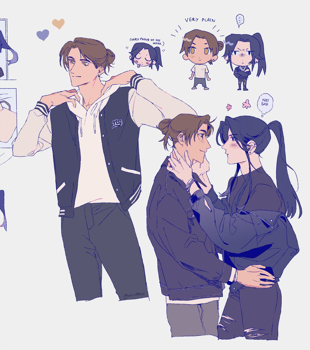 #fengqing #风情  fx: you picked all of these for me? ☺️ mq: i just dont want you to embarass me when we go out 🙄 fx: so you want to go out on dates more often? 💞 mq: i did NOT say that 😠💦////
