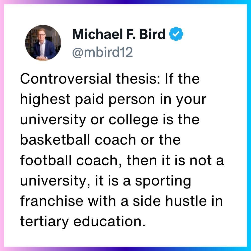 The True American tweet media