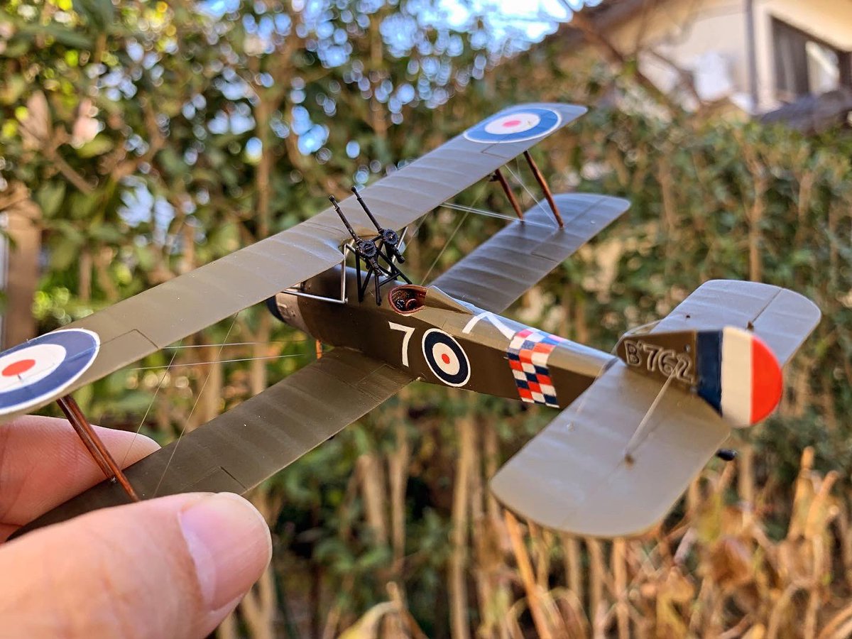 ducayama's tweet photo. ソッピースストラッター完成です！
#biplane
#sopwith https://t.co/MXYTBJ1nxk