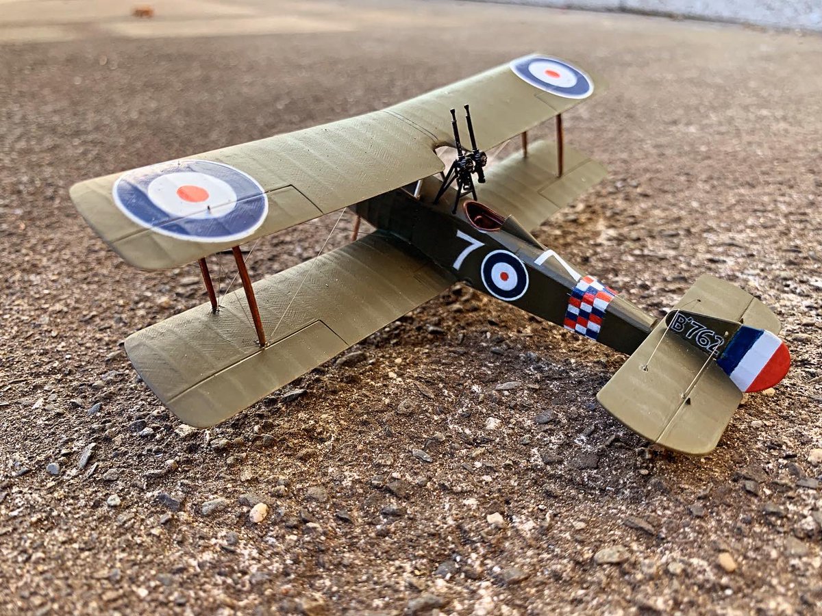ducayama's tweet photo. ソッピースストラッター完成です！
#biplane
#sopwith https://t.co/MXYTBJ1nxk