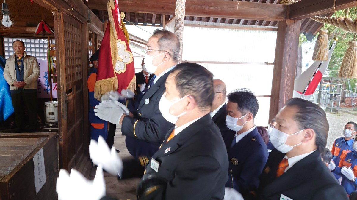 MyokoShobodan's tweet photo. 【妙高市出初式】
・神社参拝
#妙高市消防団
#出初式 https://t.co/g04wUUGWiK
