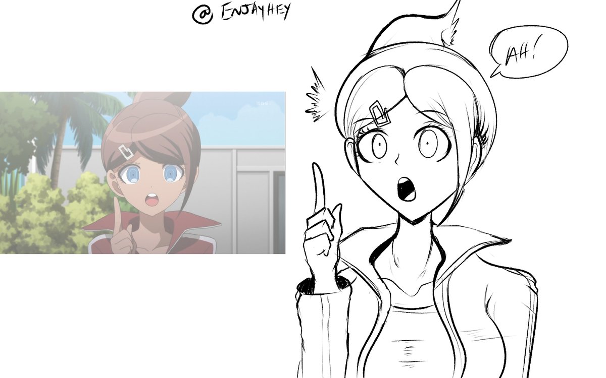 EnjayHey's tweet photo. The winner for my Birthday Giveaway has been chosen! thank you all so much for entering and appreciating my work. The winner's pic will be up some time after this next comm, so look forward to it! Also heres a Hina redraw I did during a drawing lesson stream #danganronpa https://t.co/Uh7cVrwnSj