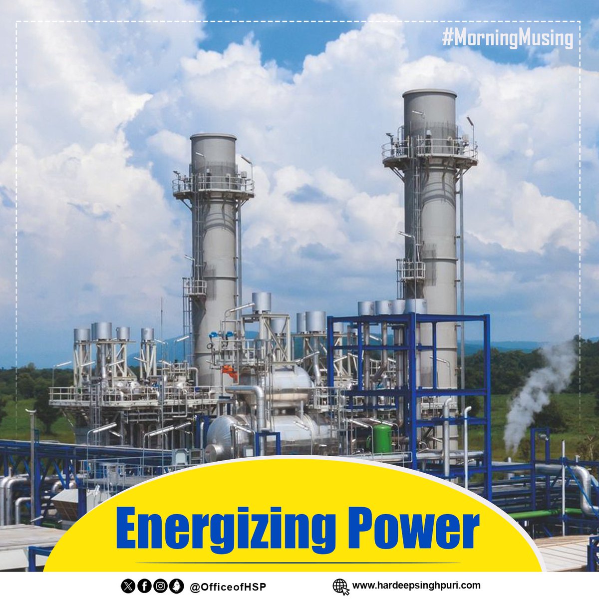 OfficeofHSP's tweet image. Energizing Power.
#MorningMusing