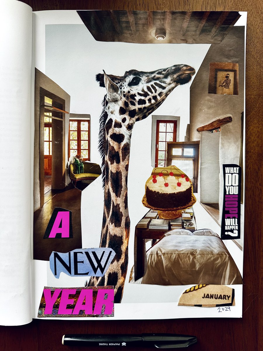 alisoncomposes's tweet photo. in which I'm up for a challenge 🦒✂️ #collage #NewYear2024 

https://t.co/4eHyR9mgUR https://t.co/Wpybuy4d4O