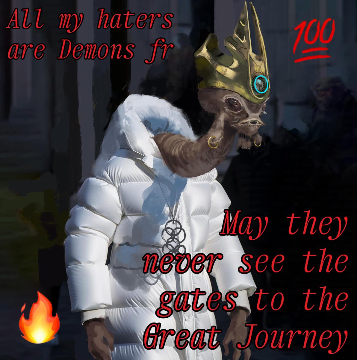 Plasmaposting's tweet photo. To all the real ones: the path is broad and we shall walk it side by side. https://t.co/i6vhdKJTfb