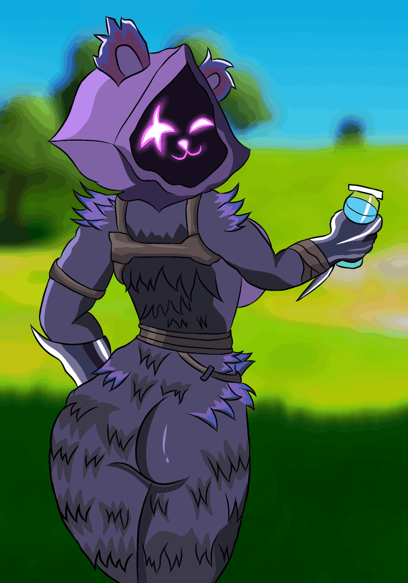 Spikejoke's tweet photo. Raven team leader offers you a shield potion 
#FortniteArt #FortniteFanArt #Fortnite #drawingart https://t.co/rEtiP2e3GV