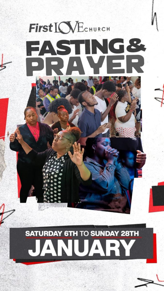 Get ready to pray! 

As we draw closer to our first ever 12hrs of prayer. Come prepared to experience the presence of God.

Date: Saturday 6th January 
Time: 5am-5pm

#SweaterReady 🧥 
#snacks & drinks 🥤 
#writingtools 📝 
#Offering 🌱