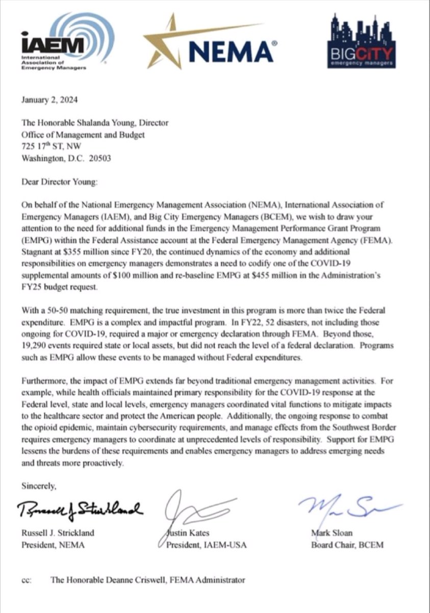 The Emergency Management Performance Grant (EMPG) is one of the prime examples of cooperative "shared governance" in emergency management (see May and Williams 1986). Programs like this are intended to promote a better intergovernmental emergency management system. (1/2)