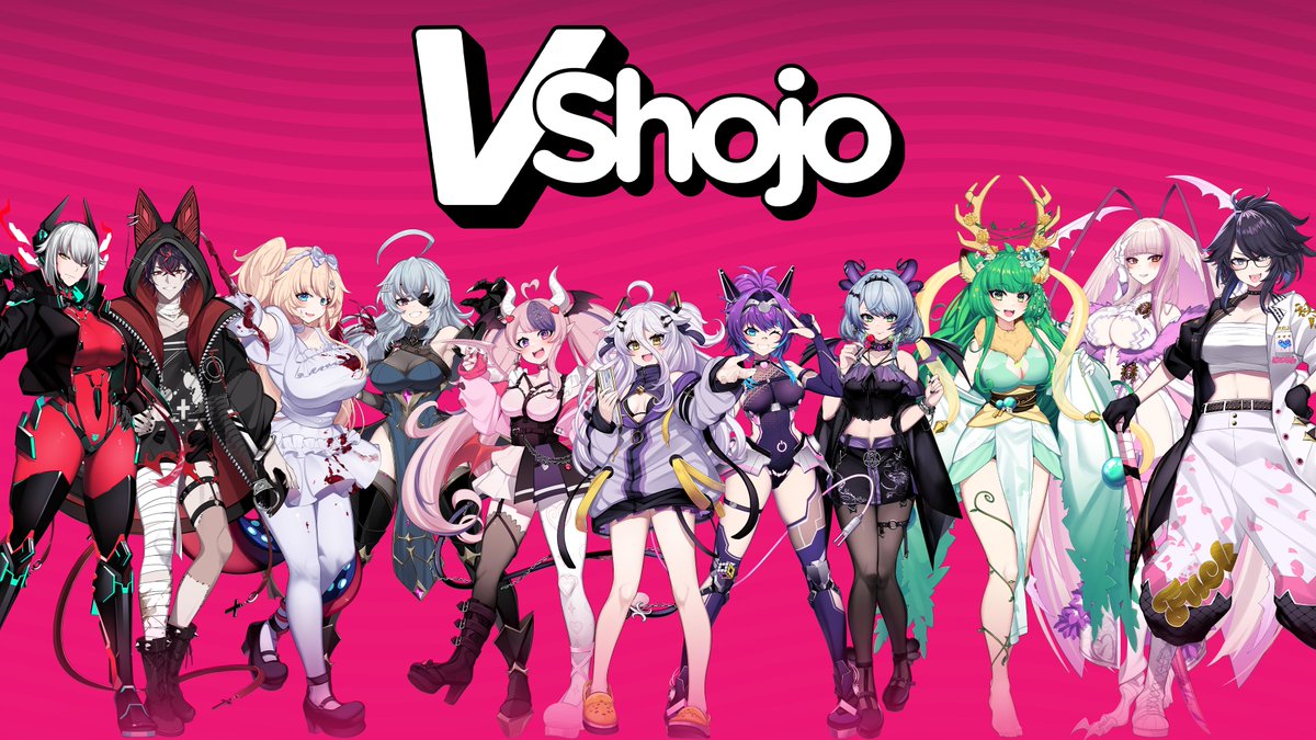 VShojo's tweet photo. ✨ Currently LIVE ✨

GEEGA 🔝
GTAV NoPixel 4.0

Haruka 🍀
First Stream of 2024

Henya 📛
Bramble: The Mountain King

Ironmouse 😈
GTAV NoPixel 4.0

Matara 🤍
Vampire: The Masquerade - Bloodlines

👉 https://t.co/XltxdHVV1D

#VShojo https://t.co/qxXbJrcPgM