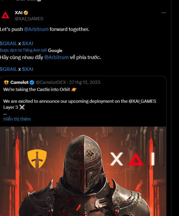 danielkieu1991's tweet photo. $ARB đã phục hồi rất mạnh sau cú sập đêm qua
Tiếp theo có lẽ là $Grail
MKC ; 30M
Nếu list #Binance chắc Cap này chỉ là trong quá khứ.
$ARB #Grail https://t.co/kAxuhR5eDz