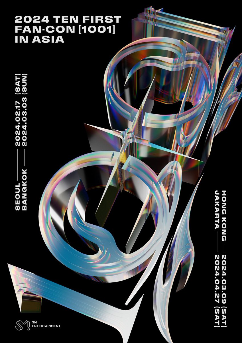 NCT 텐, 팬 콘서트 亞 투어 나선다! 서울 포함 4개 지역 출격!
텐의 아티스틱한 매력으로 현지 팬 매료 예고!

n.news.naver.com/entertain/arti…

#TEN #李永钦 #텐
#NCT #WayV #威神V
#TEN_FIRST_FANCON_IN_ASIA #TEN_1001