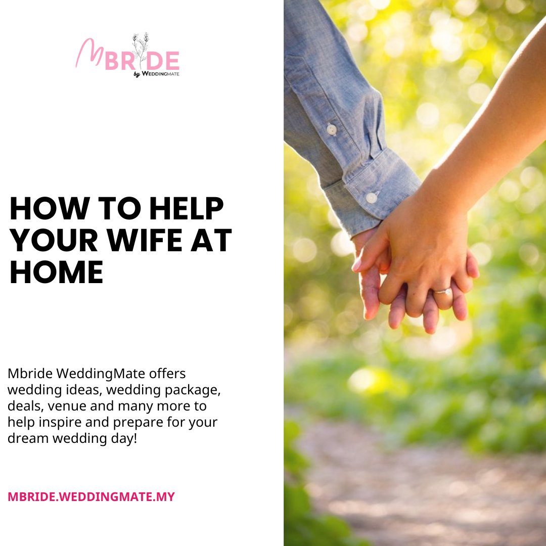 weddingmatemy's tweet photo. Today, you can find both men and women working.
Hence, it's best to do the house chores together
Here are several important tips on how to help your wife at home.
Link: https://t.co/sQmmhysZ75
#weddingmate #wedding #tipskahwin #couple #wife #husband #marriage https://t.co/IFhvSgAUea