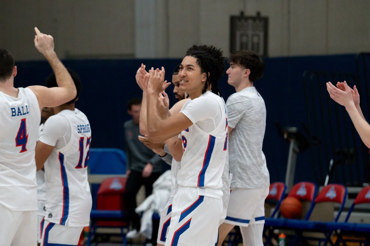 American U. Eagles (@aueagles) on Twitter photo It was a Patriot League opening 𝙎𝙒𝙀𝙀𝙋 for <a href="/AU_MBasketball/">American U. Men's Basketball</a> and <a href="/AU_WBasketball/">AU Women’s Basketball</a> tonight against Lehigh!
The men won 75-66 behind four players in double figures led by Lorenzo Donadio’s 17 points. The women got a team-high 16 points from Laura Nogues in a 68-65 road victory! It was a Patriot League opening 𝙎𝙒𝙀𝙀𝙋 for <a href="/AU_MBasketball/">American U. Men's Basketball</a> and <a href="/AU_WBasketball/">AU Women’s Basketball</a> tonight against Lehigh!
The men won 75-66 behind four players in double figures led by Lorenzo Donadio’s 17 points. The women got a team-high 16 points from Laura Nogues in a 68-65 road victory!