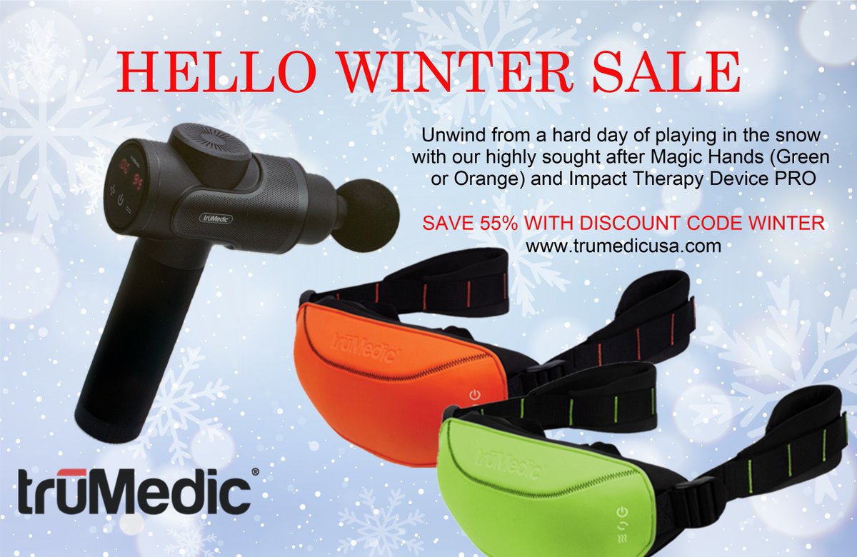 Unlock the power of relaxation and recovery with our exclusive Magic Hands &amp; ITD Pro Bundle! 🌟 Embrace winter with this dynamic duo at a limited-time price. Elevate your well-being – shop the bundle with Code WINTER at checkout from Jan 4-31, 2024! #BundleSale #WinterWellness