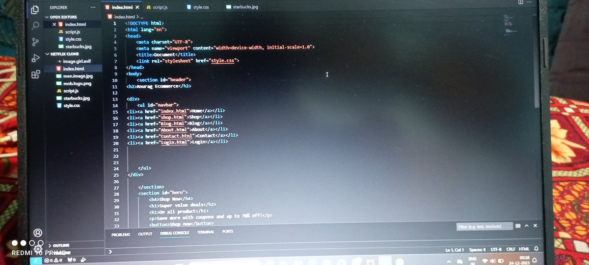 ayushpandey6666's tweet image. From scratch to build an e-commerce website
#Coding #Fronted #Webdevelopment #Challanges