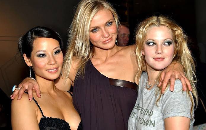 yes it’s lucy liu, cameron diaz and drew barrymore