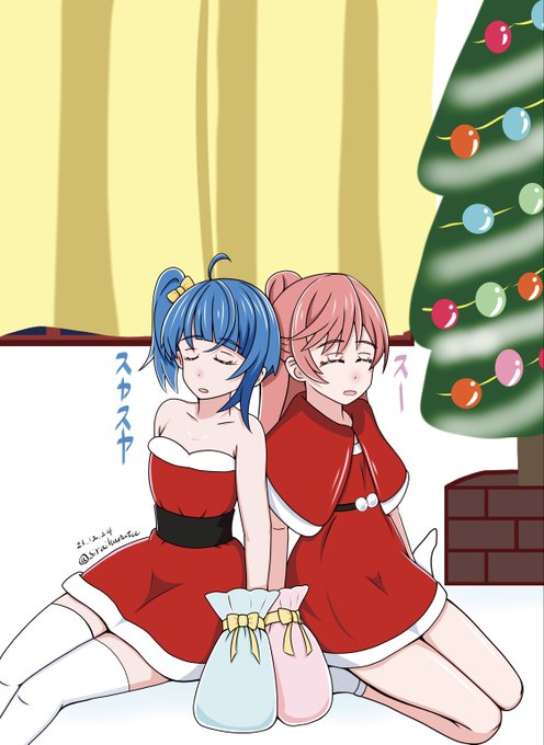 サンタソラちゃんとサンタましろさんお疲れ様でした😌

#ひろプリ 
#プリキュア 