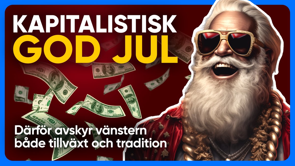 1968 ville vänstern avskaffa julklappar av omfördelningsskäl. 2023 vill vänstern avskaffa både presenter och julbord av klimatskäl. Skälen förändras, men vänsterns hat mot kapitalismen består: youtu.be/ysVTNvVxM4c