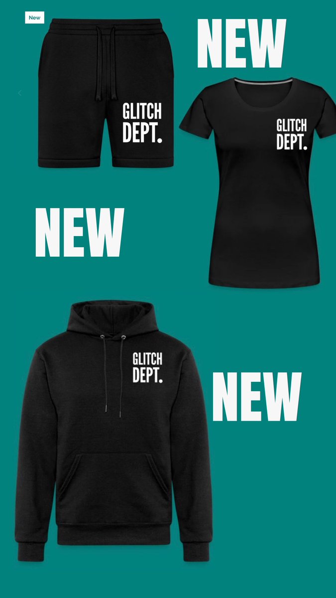 New GLITCH DEPT. design just dropped. Shop here: darek-weber.myspreadshop.com/director+of+th…