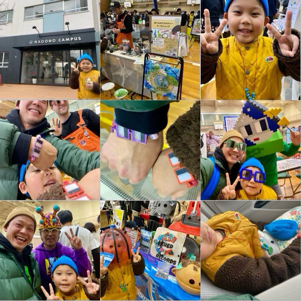 長男は行かないと言い出し滞在短めでしたが次男が楽しんでくれて良かった‼︎
#Nコレ名古屋