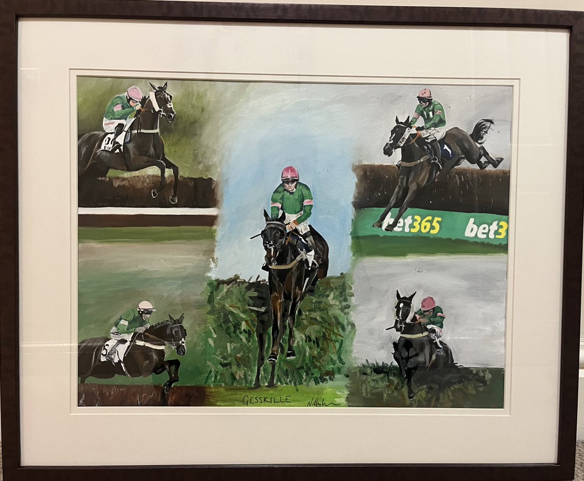 rachlytham94's tweet photo. A Christmas present of my beautiful Gessy G that now means more than anyone will ever know. @Nattyhigham you are absolutely amazing and captured every single detail beautifully 🥹. Anyone looking for paintings Natty is unbelievable so follow and get in contact ⬆️ https://t.co/IHfOr7EdPW