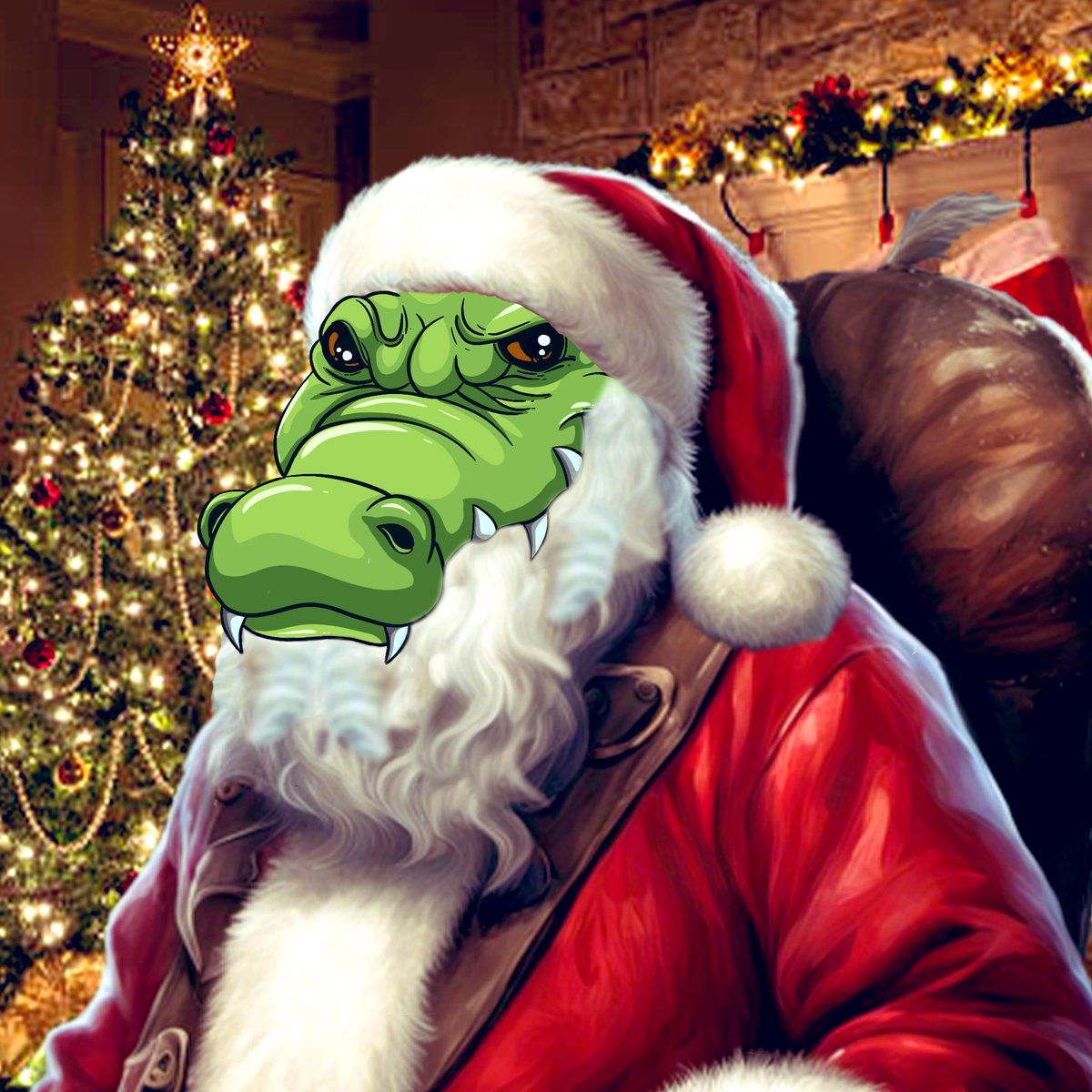 CryptoCrocWorld's tweet photo. He is ready 🎄🐲🍾🐊
Link in bio ✨
#nft #nftcommunity #nftcollectors #nftlaunch #newnftcollection #cryptocrocs #cryptocrocsworld
#nftmarketplace #openseanft #cristmas🎄 #cristmasnft #cristmascroc #cryptocristmas #cryptopresent https://t.co/ZtS03U1pjk