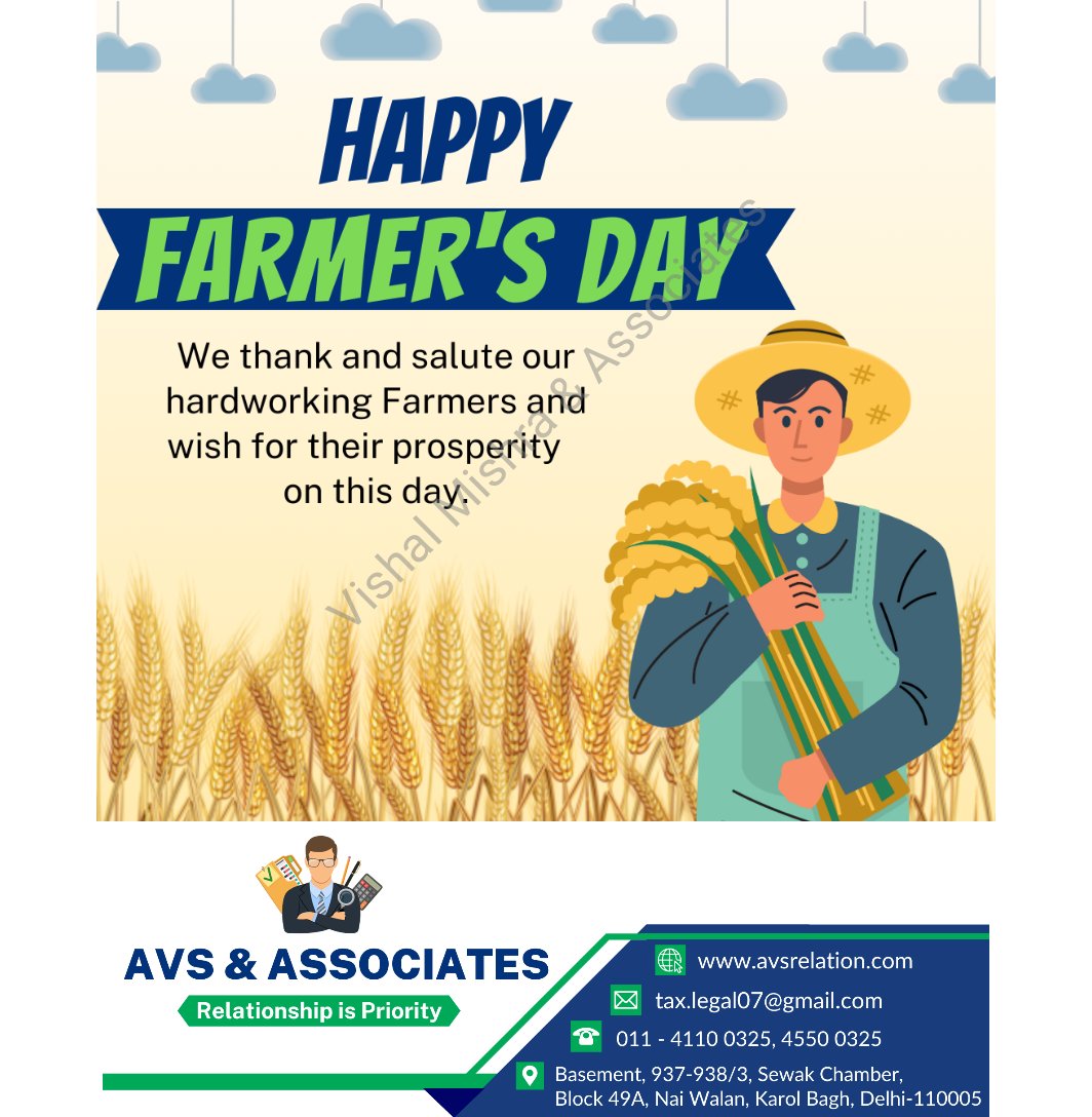 Farmers Day (Kisan Diwas) #FarmersDay
#KisanDiwas
#SaluteToFarmers
#Agriculture
#RuralHeroes
#FarmersRights
#SupportFarmers
#FarmersProtest
#GratitudeToFarmers
#IndianAgriculture