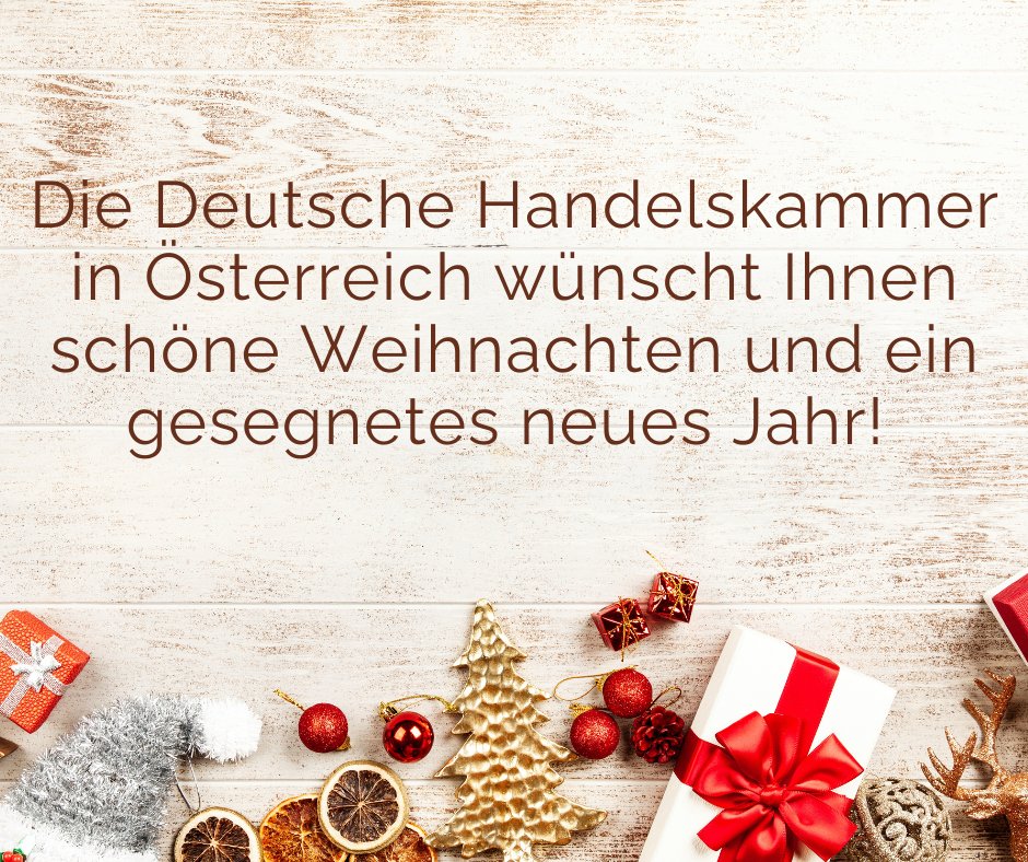 Die Deutsche Handelskammer in Österreich dankt Ihnen für das entgegengebrachte Vetrauen, Ihre Unterstützung und die gute Zusammenarbeit! #PartnerInOesterreich #PartnerWeltweit #PartnerForTrade #dhk_österreich #Ahk